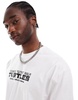 ASOS DESIGN unisex oversized license graphic t-shirt with Teenage Mutant Ninja Turtles prints in white