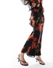 ASOS DESIGN chiffon bias maxi skirt in floral print - part of a set