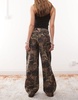 COLLUSION x002 baggy jeans in tree camo print