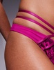 Ann Summers Lasting lover high waisted brazilian in pink & black