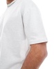 ASOS DESIGN essential oversized T-shirt in white heather