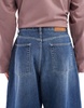 ASOS DESIGN Premium denim oversized balloon jeans with wash