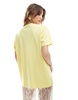 ASOS DESIGN regular fit t-shirt with gold coast embroidery graphic in yellow