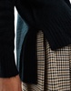 Vero Moda oversized high neck sweater in black