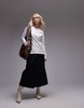 ARKET long sleeve T-shirt in white