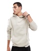 ASOS DESIGN premium heavyweight oversized hoodie in beige