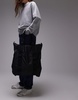 ARKET unisex 36-hr overnight tote bag in black