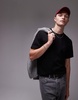 ARKET heavy weight jersey t-shirt in black