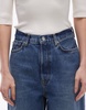 ARKET Amber barrel leg jeans in aged washed blue
