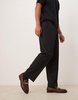 ASOS DESIGN penny loafers in brown with gold hardware