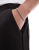 Bershka pull on pants in brown - part of a set