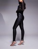 ASOS DESIGN ultimate skinny jeans in black coated