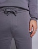 HUGO Bodywear tonal logo lounge shorts in gray