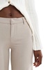 Bershka tailored pants in beige melange