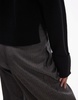 ARKET wool crew neck sweater in black