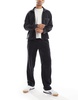 Bershka cord baggy pants in washed blue - part of a set