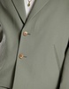 ASOS DESIGN ribbed boxy cropped suit jacket in olive green