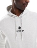 Aape By A Bathing Ape Clover hoodie in heather gray