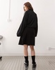COLLUSION low rise midi skirt in pinstripe
