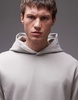 Mango hoodie in stone