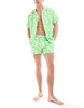 ASOS DESIGN relaxed camp collar shirt in floral tile print - part of a set
