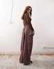 COLLUSION oversized tie pants in peppercorn