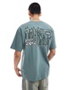 Aape By A Bathing Ape logo hiphop t-shirt in khaki