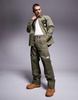 HUGO Blue Gorka pants in green - part of a set