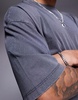 ADPT oversized washed T-shirt in gray