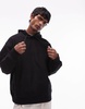 ARKET oversized heavyweight hoodie in black