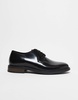ASOS DESIGN lace up derby shoes in black