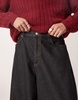 ASOS DESIGN oversized baggy jeans in raw denim