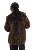 ASOS DESIGN faux fur jacket in animal print