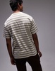 Levi's Red Tab vintage relaxed fit logo stripe t-shirt in mid green heather