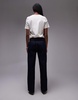 Mango longline seam front jeans in indigo blue