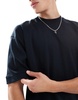 Brave Soul short sleeve premium T-shirt 300 gsm in black