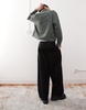Reclaimed Vintage Unisex Bermuda style pants in black