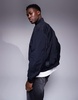 Armani Exchange bomber jacket in navy