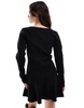Stradivarius zip up knit top in black - part of a set