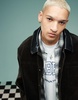 ASOS DESIGN oversized velvet look harrington jacket in brown with contrast collar
