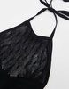 Ann Summers sweet surprise crotchless bodysuit in black