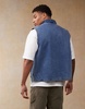 Levi's Workwear Sansome padded denim vest in mid wash blue