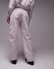 Mango tapered pants in pale pink - part of a set