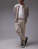 Mango corduroy pants in ecru