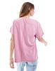 ASOS DESIGN slouchy raw edge regular fit washed t-shirt in washed plum