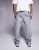 ASOS DESIGN premium heavyweight straight leg sweatpants in heather gray
