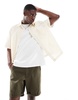 Brave Soul chino shorts in khaki