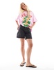 Levi's '94 baggy shorts in washed black