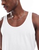 ASOS DESIGN 2 pack tank top in black and white