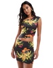 ASOS DESIGN slinky mini skirt in floral print - part of a set